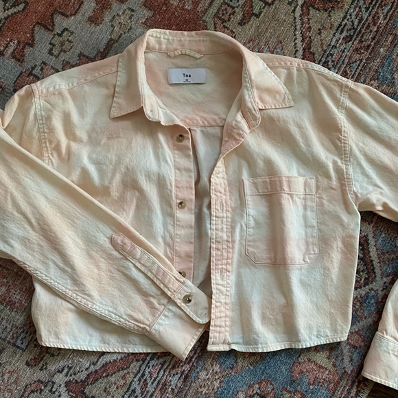 TNA plaid button up - Picture 1 of 2